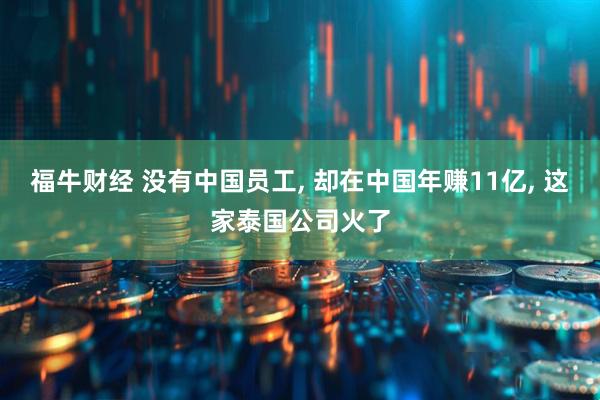福牛财经 没有中国员工, 却在中国年赚11亿, 这家泰国公司火了