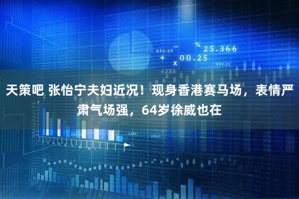 天策吧 张怡宁夫妇近况！现身香港赛马场，表情严肃气场强，64岁徐威也在